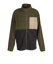 ボルコム（Volcom）OAKHURST ジップ フリース A4802203-OL/BK