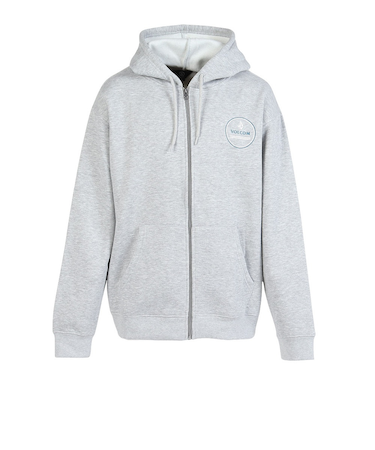 ボルコム（Volcom）ラウンドアバウト ジップフリースフーディ A4802401-GRY