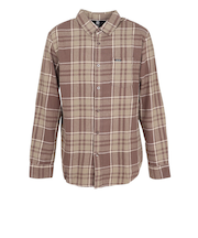 ボルコム（Volcom）LELAND FLANNEL 長袖シャツ A0502402-BRW