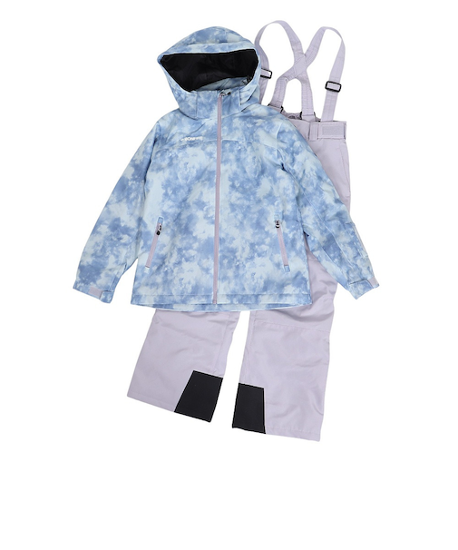 BonFire(ボンファイアー)ガールズ スノーウェア 上下セット MIST FLOWER G ST 80BNF5FSP2388 BLU