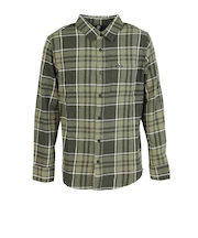 ボルコム（Volcom）LELAND FLANNEL 長袖シャツ A0502402-GRN