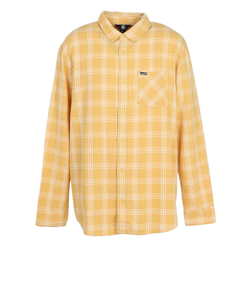 ボルコム（Volcom）LORETO FLANNEL 長袖シャツ A0502401-YEL