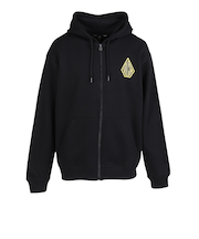 ボルコム（Volcom）ROUNDABOUT ジップパーカー A4802401-BK/YL