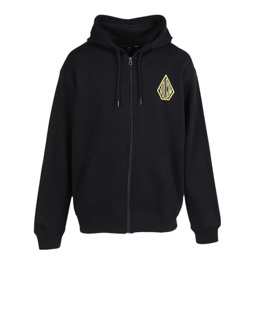 ボルコム（Volcom）ROUNDABOUT ジップパーカー A4802401-BK/YL