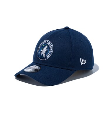 ニューエラ（NEW ERA）キャップ 9FORTY ミネソタ・ティンバーウルブズ チームカラー 紺 56-60cm 14527254 スポーツキャップ