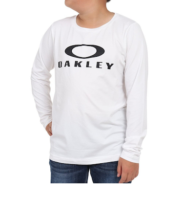 オークリー（OAKLEY）長袖Tシャツ キッズ Enhance Qd Bold Evo Ytr 6.0 FOA405770-100