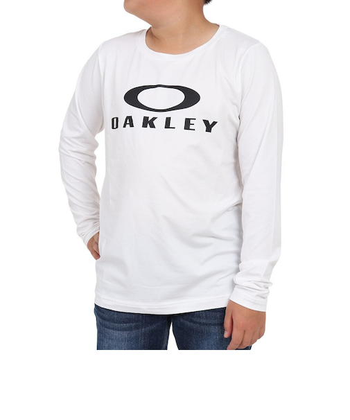 オークリー（OAKLEY）長袖Tシャツ キッズ Enhance Qd Bold Evo Ytr 6.0 FOA405770-100
