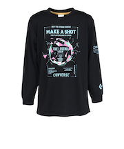 コンバース（CONVERSE）バスケットボールウェア ジュニア プリントロングスリーブシャツ CB442355L-1924