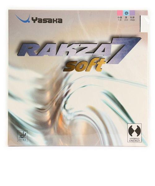ヤサカ（YASAKA）卓球ラバー ラクザ7 ソフト BLK B77-90｜スーパー