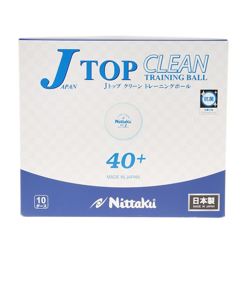 ニッタク（Nittaku）卓球ボール Jトップ クリーン トレーニングボール 10ダース NB1744 自主練