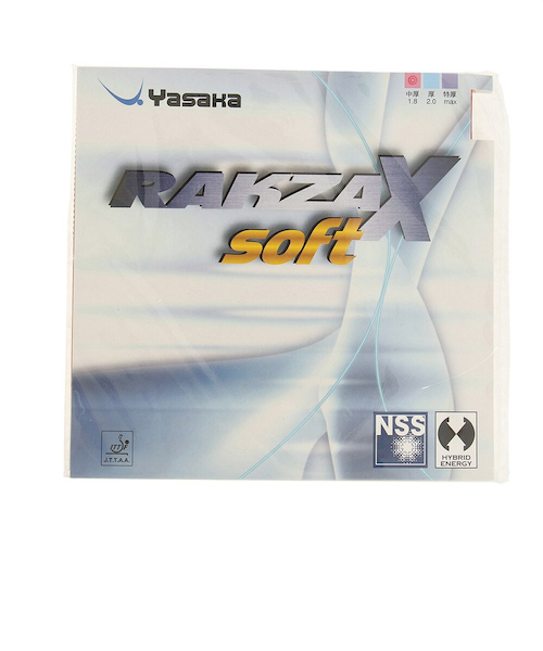 ヤサカ（YASAKA）卓球ラバー ラクザX ソフト RED B83-20｜スーパー