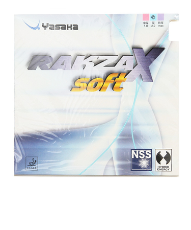 ヤサカ（YASAKA）卓球ラバー ラクザX ソフト BLK B83-90