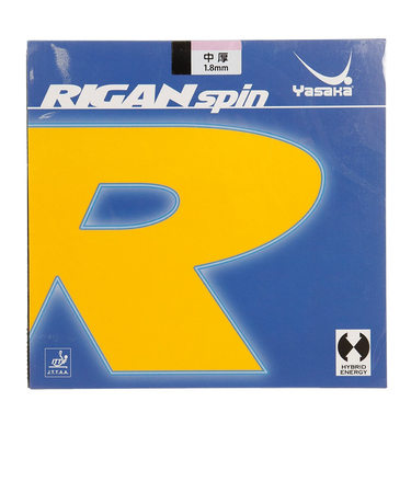 ヤサカ（YASAKA）卓球ラバー ライガンスピン B86-90 ライガンスピン BLK