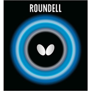 バタフライ（Butterfly）卓球ラバー ラウンデル 黒 裏ソフト 05860