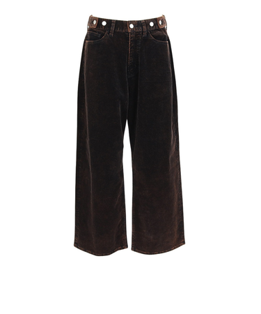 エクストララージ（XLARGE）コーデュロイ バギーパンツ 101253031011-BLACK