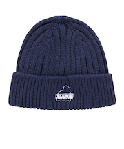 エクストララージ（XLARGE）帽子 SLANTED OG リブ ニットキャップ 101254051002-NAVY