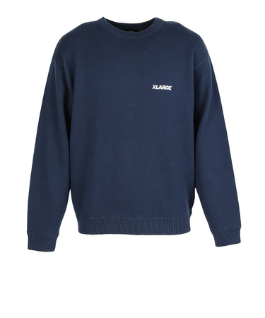 エクストララージ（XLARGE）OG クルーネック ニット 101253015001-NAVY