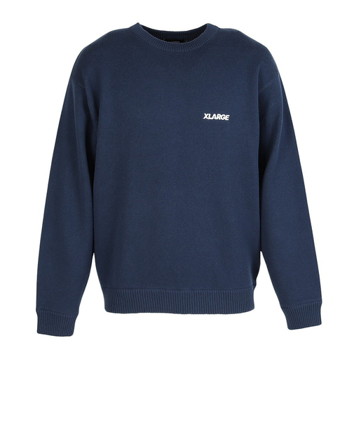 エクストララージ（XLARGE）OG クルーネック ニット 101253015001-NAVY