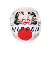 日本サッカー協会(JFA)応援だるま 日の丸 2号 JFAOUHI2N