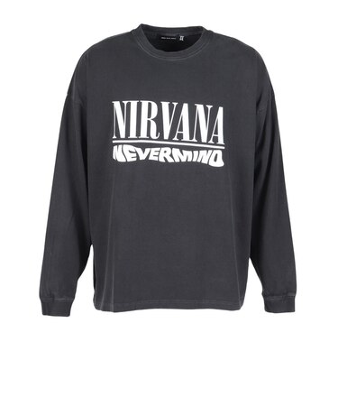 4X（4X）NIRVANA 長袖Tシャツ 25NVN202W CGRY