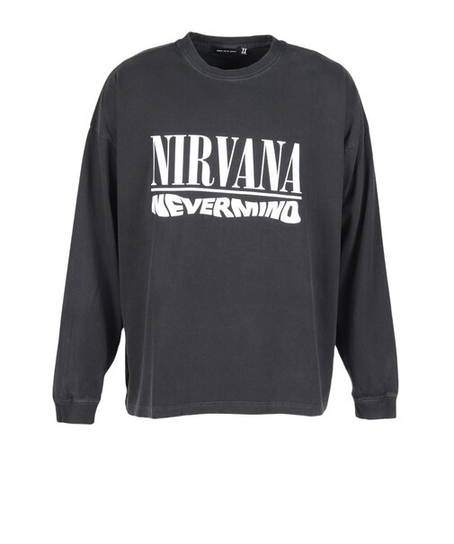 4X（4X）NIRVANA 長袖Tシャツ 25NVN202W CGRY