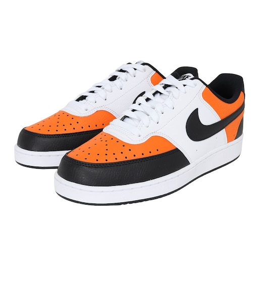 ナイキ（NIKE）スニーカー スポーツシューズ コート ビジョン LO オレンジ IR0812-899 スポーツ カジュアル シューズ