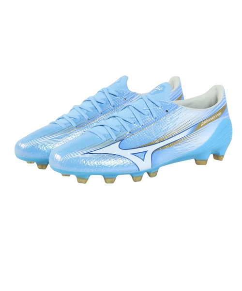Mizuno サッカーシューズ スパイク 水色 ミズノ（MIZUNO）サッカースパイク サッカーシューズ ミズノアルファ 3