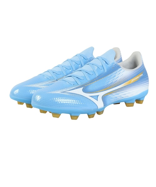 Mizuno サッカーシューズ 水色 日本製 ミズノ（MIZUNO）サッカースパイク サッカーシューズ ミズノアルファ 3