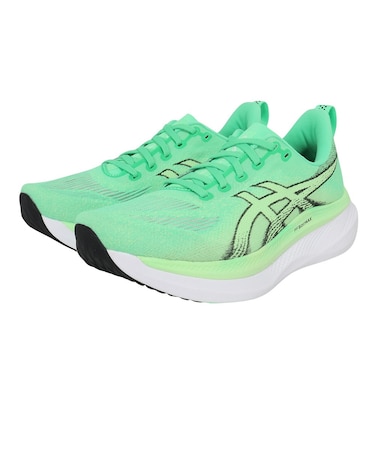 アシックス（ASICS）ランニングシューズ ジョギングシューズ グライドライド マックス 2 グリーン ブラック 1011C156.300