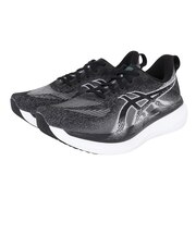 アシックス（ASICS）ランニングシューズ ジョギングシューズ グライドライド マックス 2 ワイド ブラック ホワイト 1011C155.001