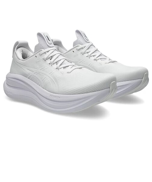 アシックス（ASICS）ランニングシューズ ジョギングシューズ ゲルニンバス 28 ホワイト 1011C127.100