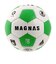 スフィーダ（SFIDA）サッカーボール 5号球 JFA検定球 MAGNAS 土グラウンド用 SB-25MN01 WHT/GRN