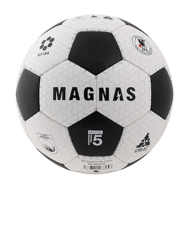 スフィーダ（SFIDA）サッカーボール 5号球 JFA検定球 MAGNAS 芝用 SB-25MN02 WHT/BLK