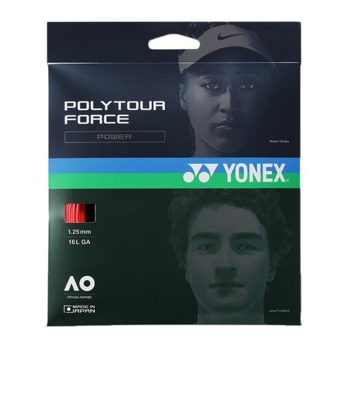 ヨネックス（YONEX）硬式テニスストリング ポリツアーフォース125 PTGFO125-212