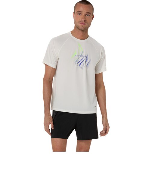アシックス（ASICS）ROAD ランニンググラフィック半袖シャツ 2011D446.100
