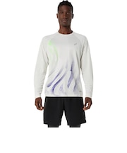 アシックス（ASICS）ROAD ランニンググラフィック長袖シャツ 2011D445.100