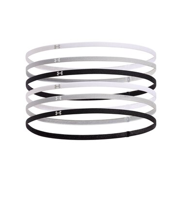 アンダーアーマー（UNDER ARMOUR）ミニ エラスティック ヘッドバンド 6本セット 1389932 001