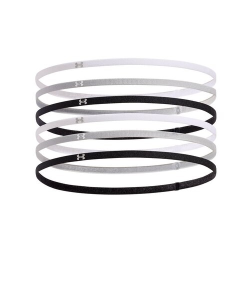 アンダーアーマー（UNDER ARMOUR）ミニ エラスティック ヘッドバンド 6本セット 1389932 001