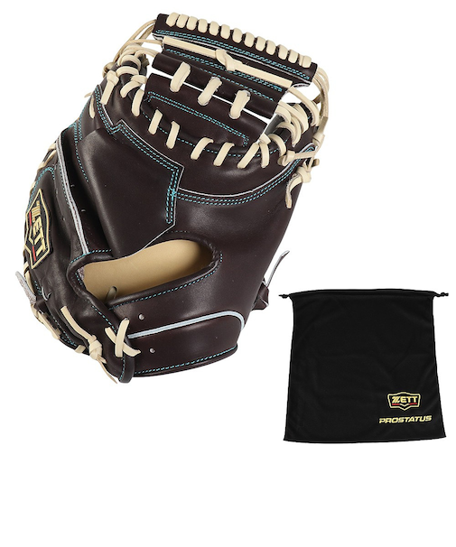 ゼット（ZETT）硬式用グラブ 捕手用 野球グローブ 一般 プロステイタスSE BPROC962SG-3732