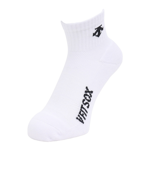 デサント（DESCENTE）バレーボール ソックス Vフィットスーパーショート DVB-9038 WBK