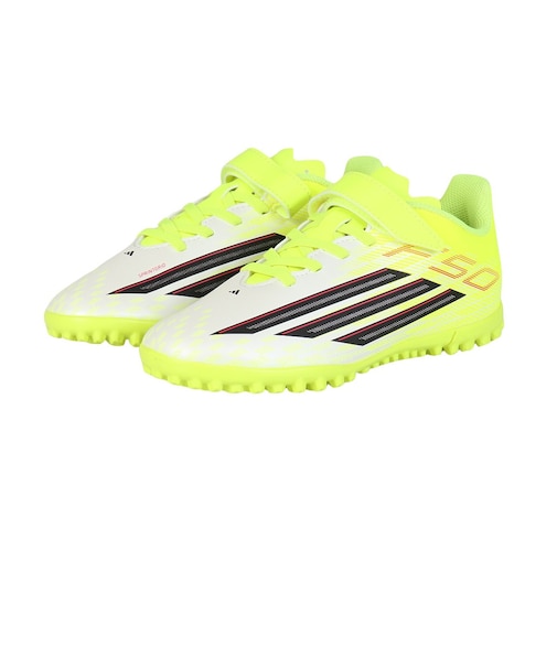 アディダス（adidas）ジュニアサッカートレーニングシューズ ターフ用 F50 CLUB H&L TF J OOL67-JS1484