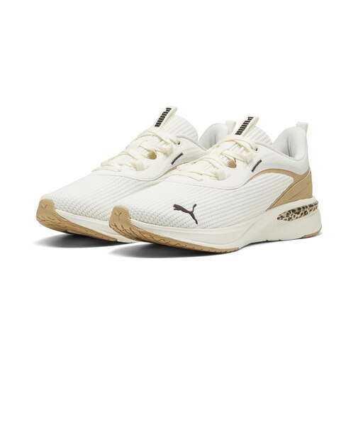 プーマ（PUMA）スニーカー スポーツシューズ ソフトライド チャーム アニマル ベージュ 31296702 カジュアルシューズ