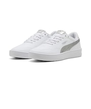 プーマ（PUMA）スニーカー スポーツシューズ コート ラリー メタリック ウィス ホワイト シルバー 40605802 カジュアル シューズ