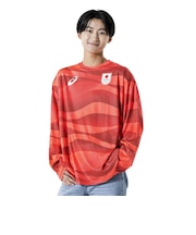 アシックス（ASICS）TEAM JAPAN応援長袖シャツ BIGシルエット 2033C124.600
