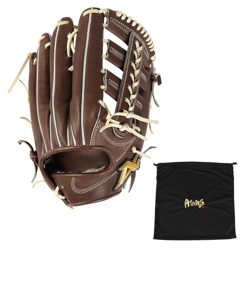 アトムズ（ATOMS）硬式用グラブ 外野手用 野球グローブ 一般 キップ