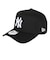 ニューエラ（NEW ERA）帽子 キャップ 9FORTY A-Frame MLB Black & White モノトーン ニューヨーク･ヤンキース 14667…