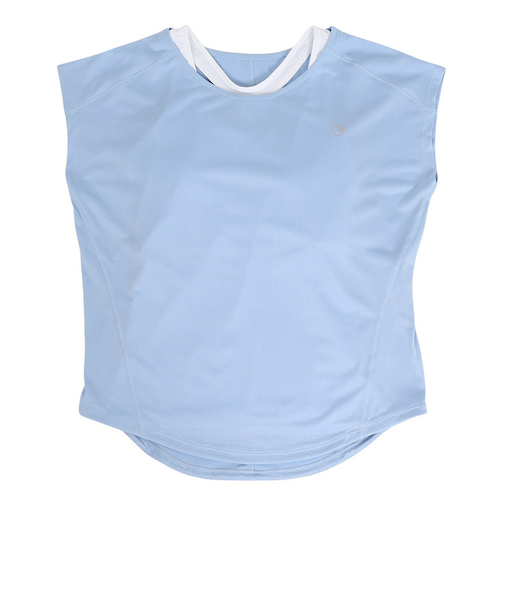 ジーフィット（G-FIT）メッシュ ショートスリーブ シャツ & タンクトップ セット OG-C001TS LBLU