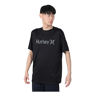 ハーレー（HURLEY）ラッシュガード RASH LEO OAO 半袖Tシャツ 24 MRG2411028-BLK