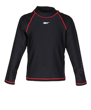 リーボック（REEBOK）ラッシュガード 長袖 水着 UVカット 123205BK