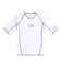 オーシャンパシフィック（Ocean Pacific）ラッシュガード 半袖 ロゴ UVカット 大きいサイズ 5134822WHT